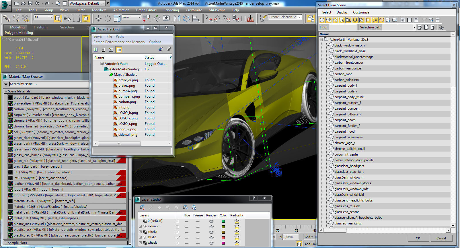 Aston Martin Vantage 2019 3D model_22