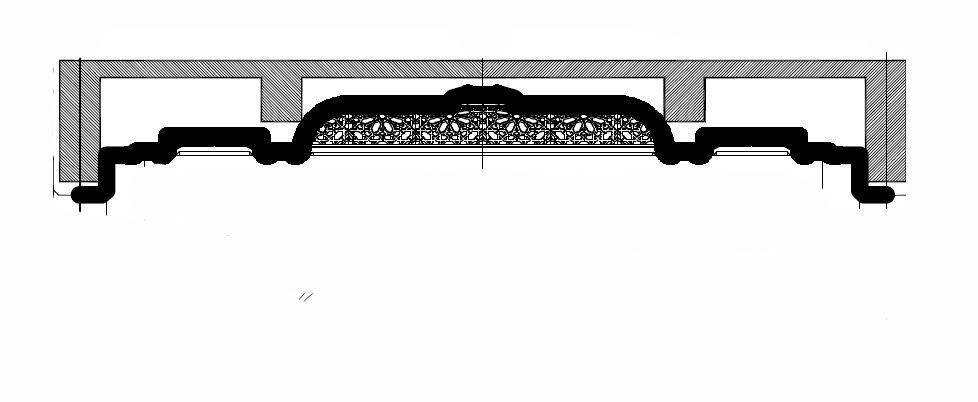 Islamic Ceiling Design 3D model_5