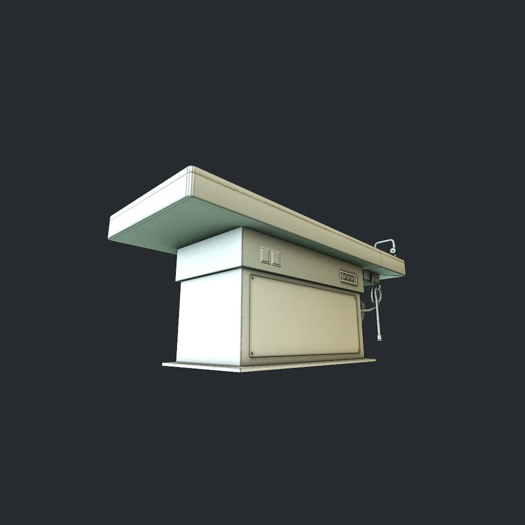 AutopsyTabel V3 Low-poly 3D model_14