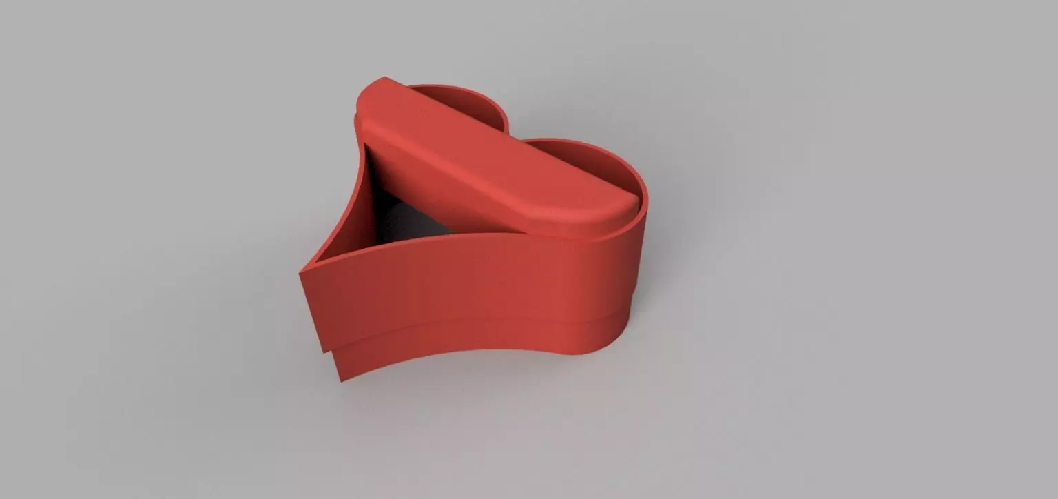 Valentines Day Heart Shape Cookie Cutter 3D print model