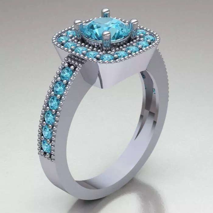 Ring ref 227 3D print model_0