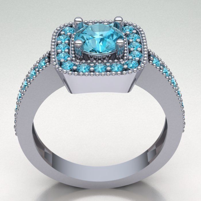 Ring ref 227 3D print model_2