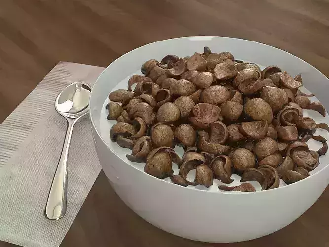 Chocolate Cereals Bowl - 