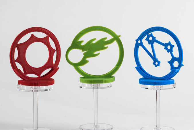 Eldritch Horror Gate Token Holders 3D print model