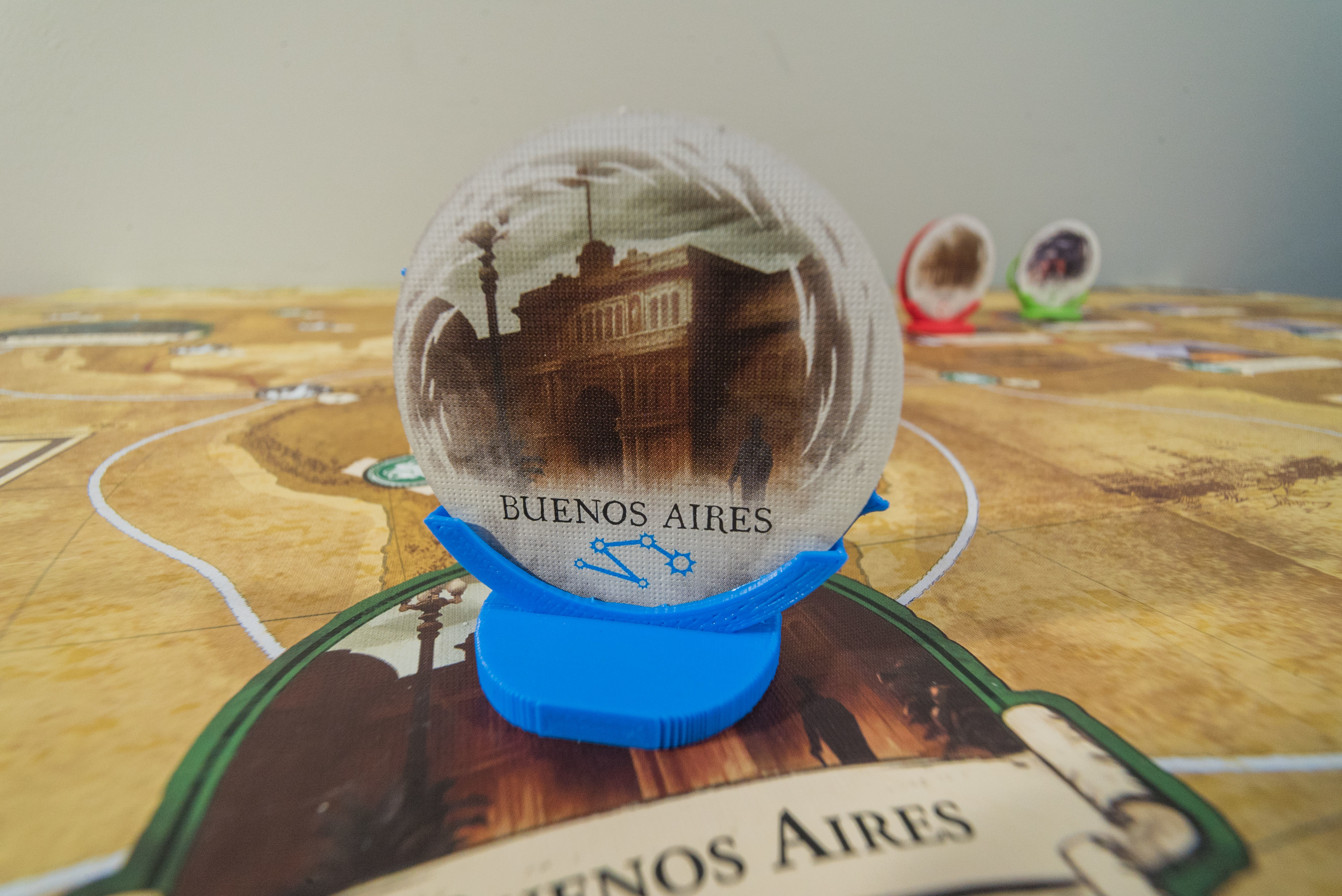 Eldritch Horror Gate Token Holders 3D print model_3