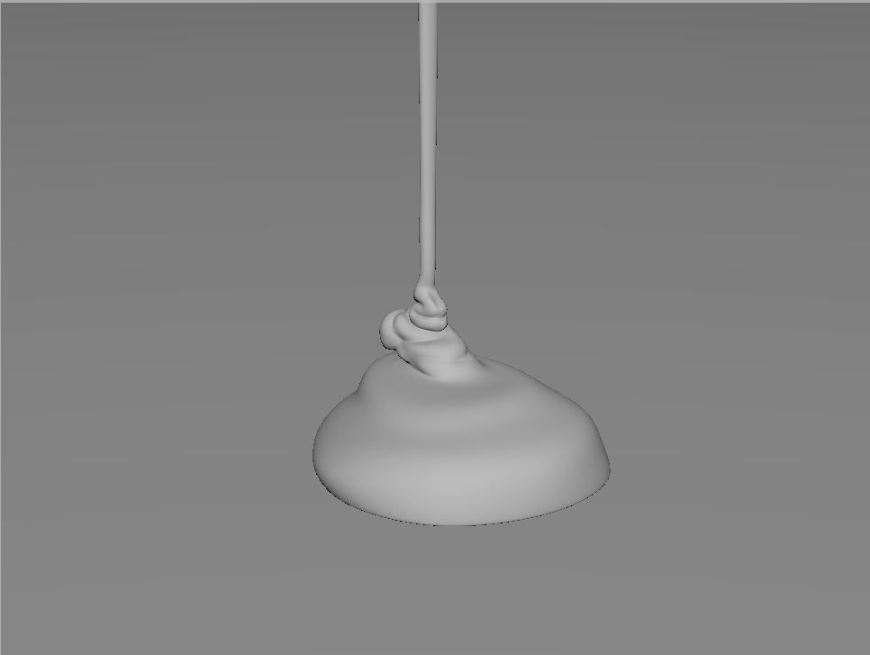 Flowing Paint Ultra Violet 3D model_1