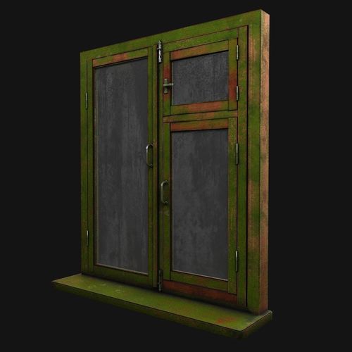 Old window 3D model