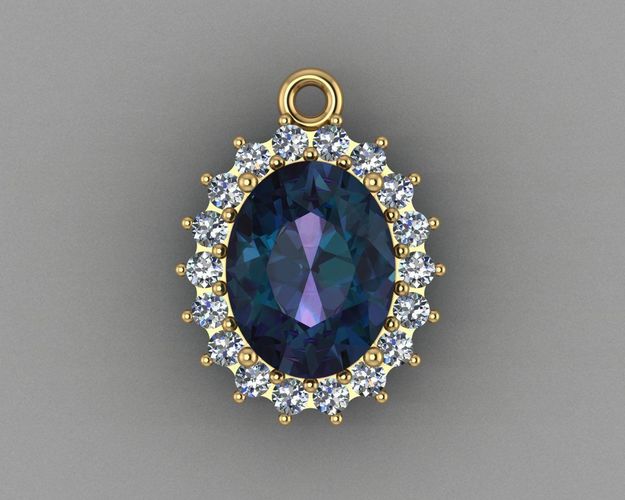 3D model pendants for basic printing 3D print model