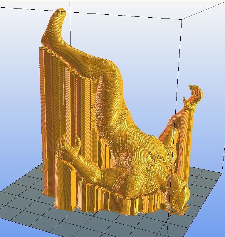 BLACK PANTHER INSPIRITED DIORAMA 3D print model_8