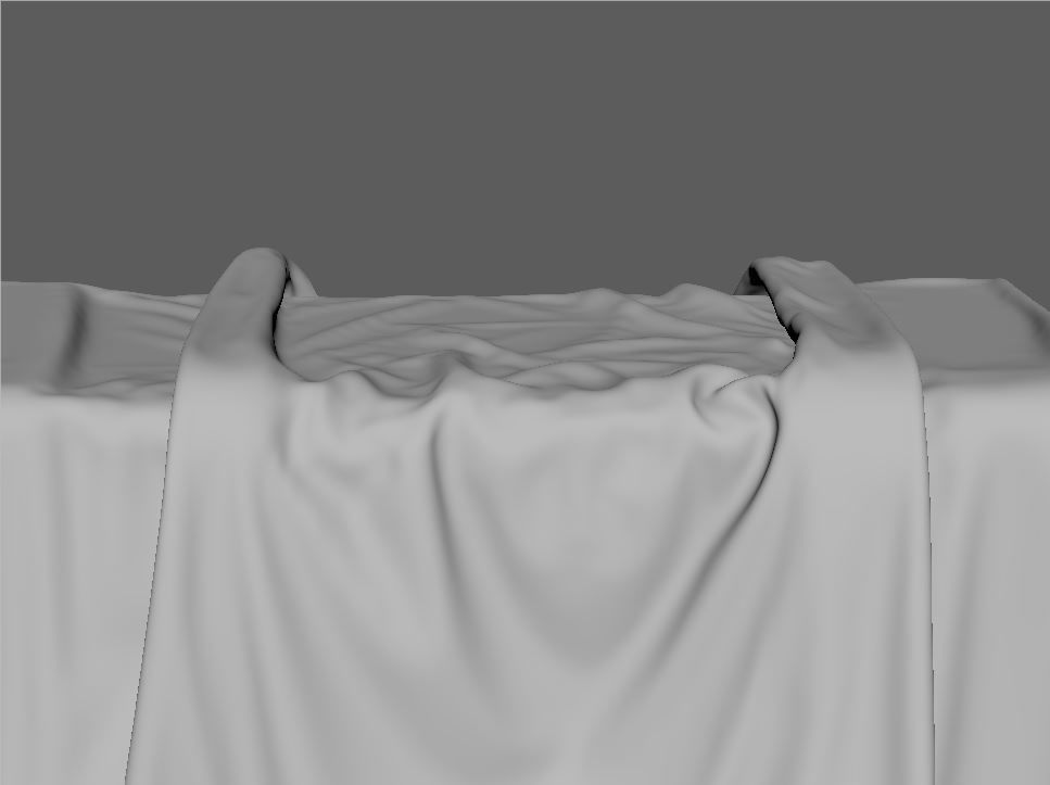 Presentation Table Cloth var01 3D model_1