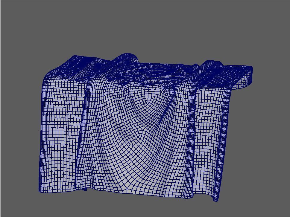 Presentation Table Cloth var01 3D model_3