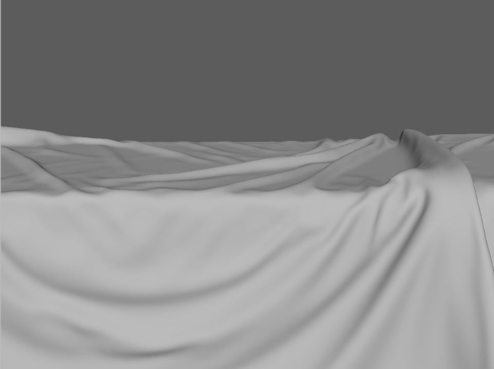 Presentation Table Cloth var02 3D model_1