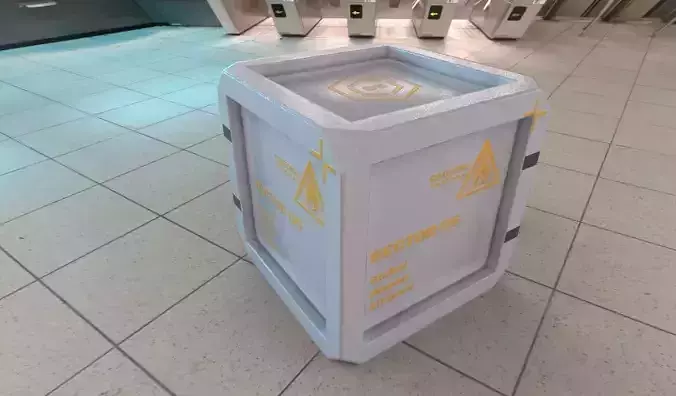 Sci-Fi Storage Crate 05