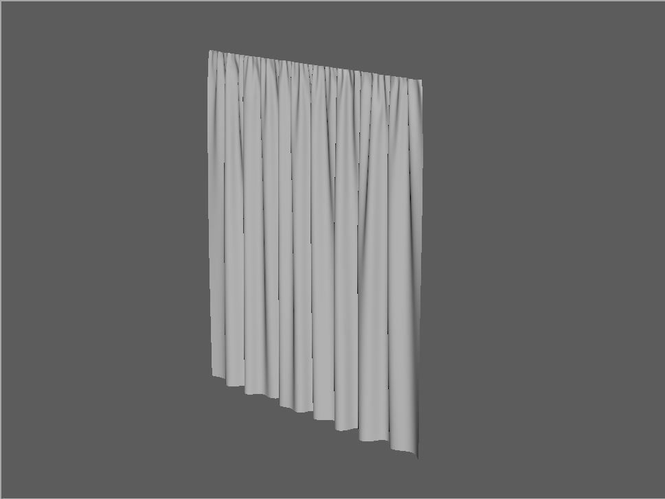 Presentation Curtain 3D model_4