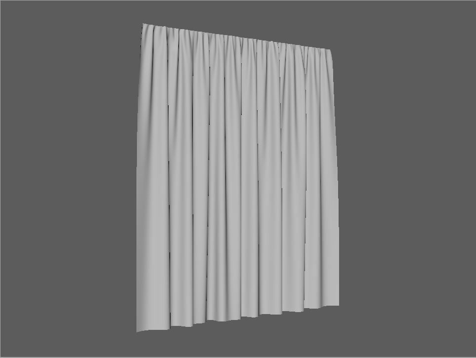 Presentation Curtain 3D model_1