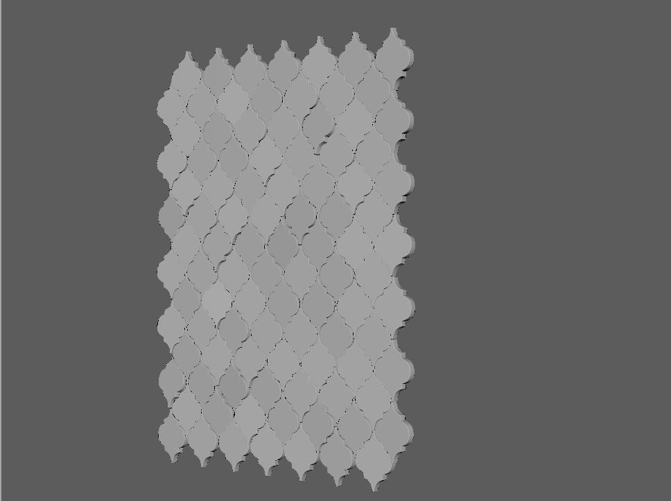 Deko Wall Pattern 3D model_5