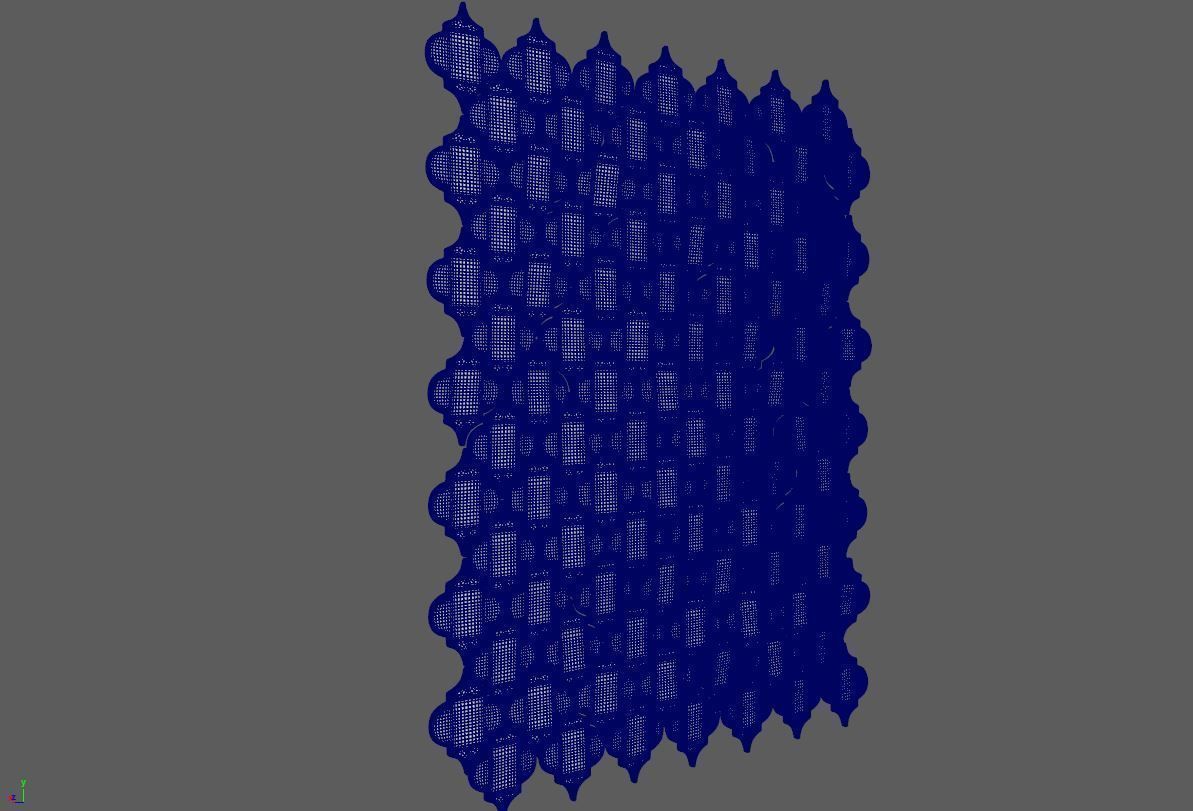 Deko Wall Pattern 3D model_4