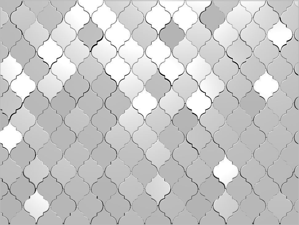 Deko Wall Pattern 3D model_1