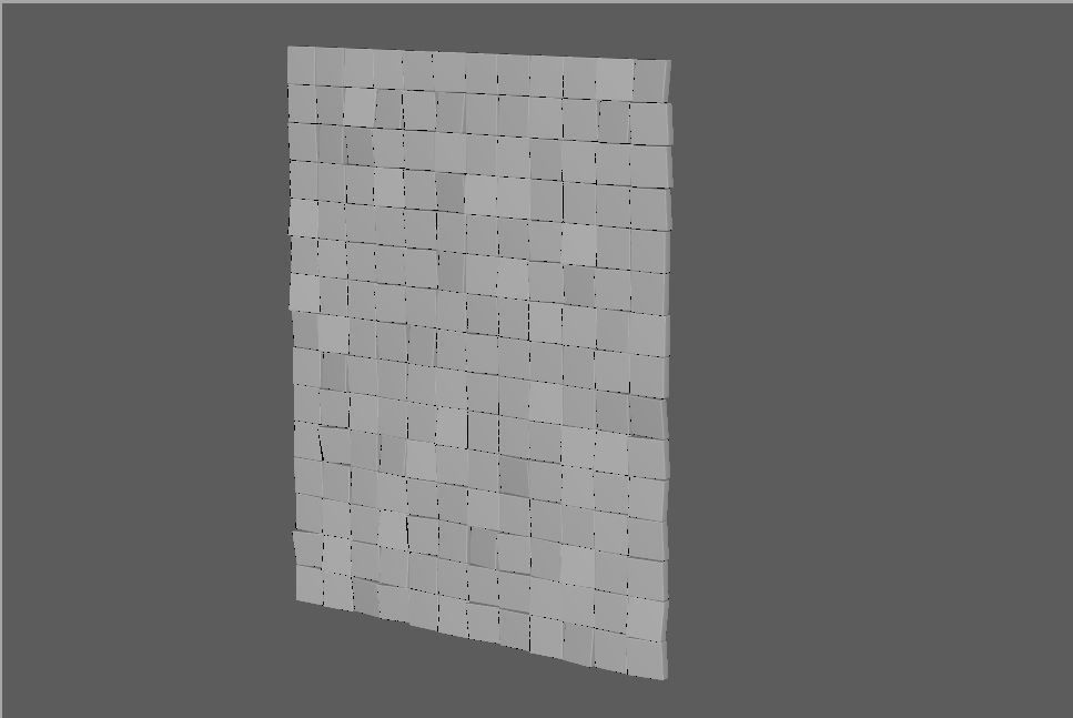 Deko Wall Quads 3D model_5