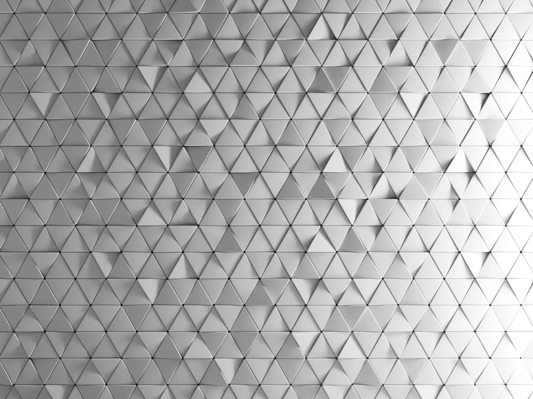 Deko Wall Triangel Tiles 3D model_0