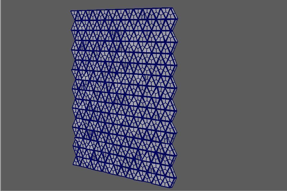 Deko Wall Triangel Tiles 3D model_4