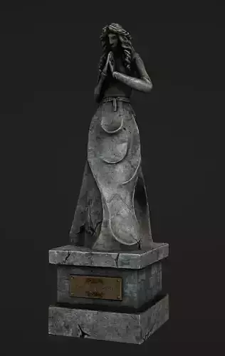 Lady Statue - PBR