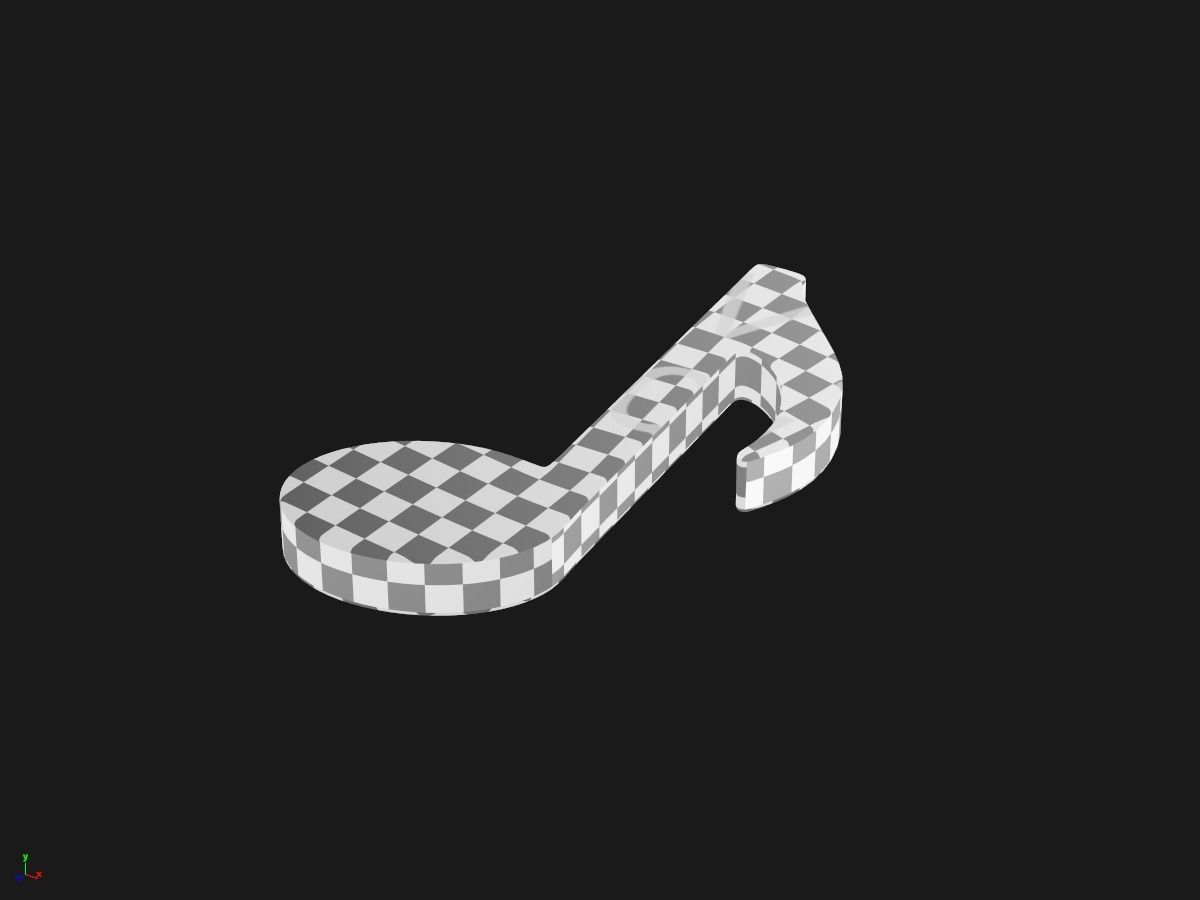 Web Icon Sound 3D model_3