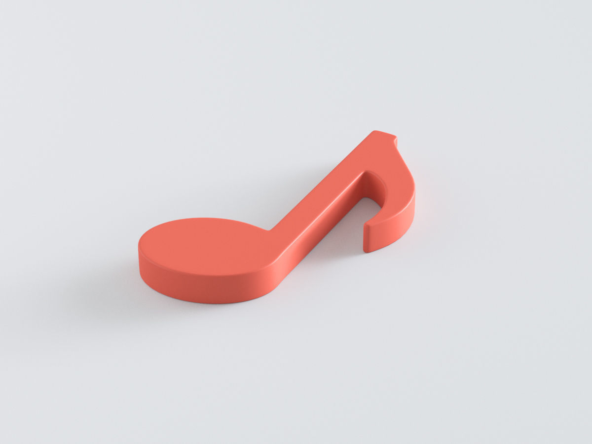 Web Icon Sound 3D model_1
