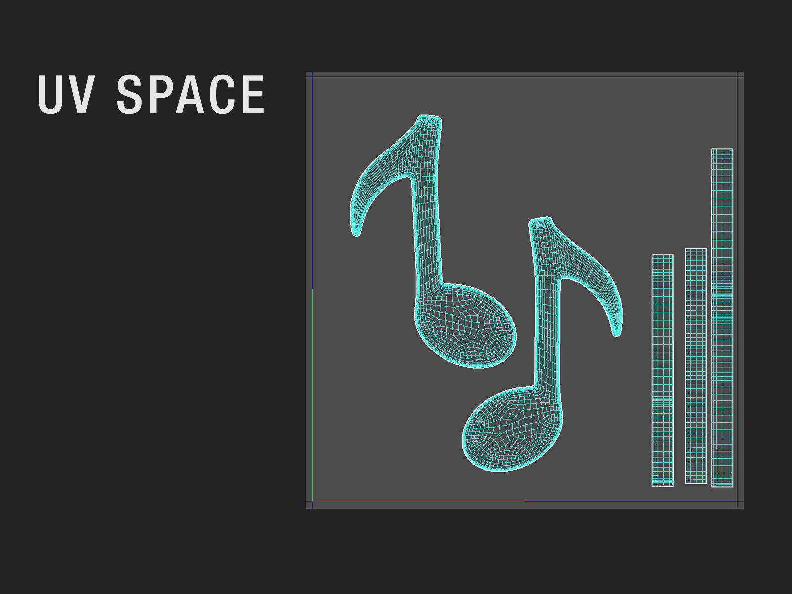 Web Icon Sound 3D model_4