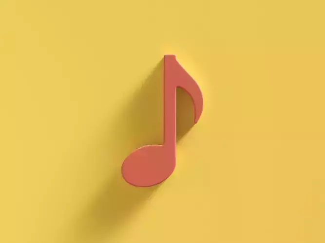 Web Icon Sound 3D model