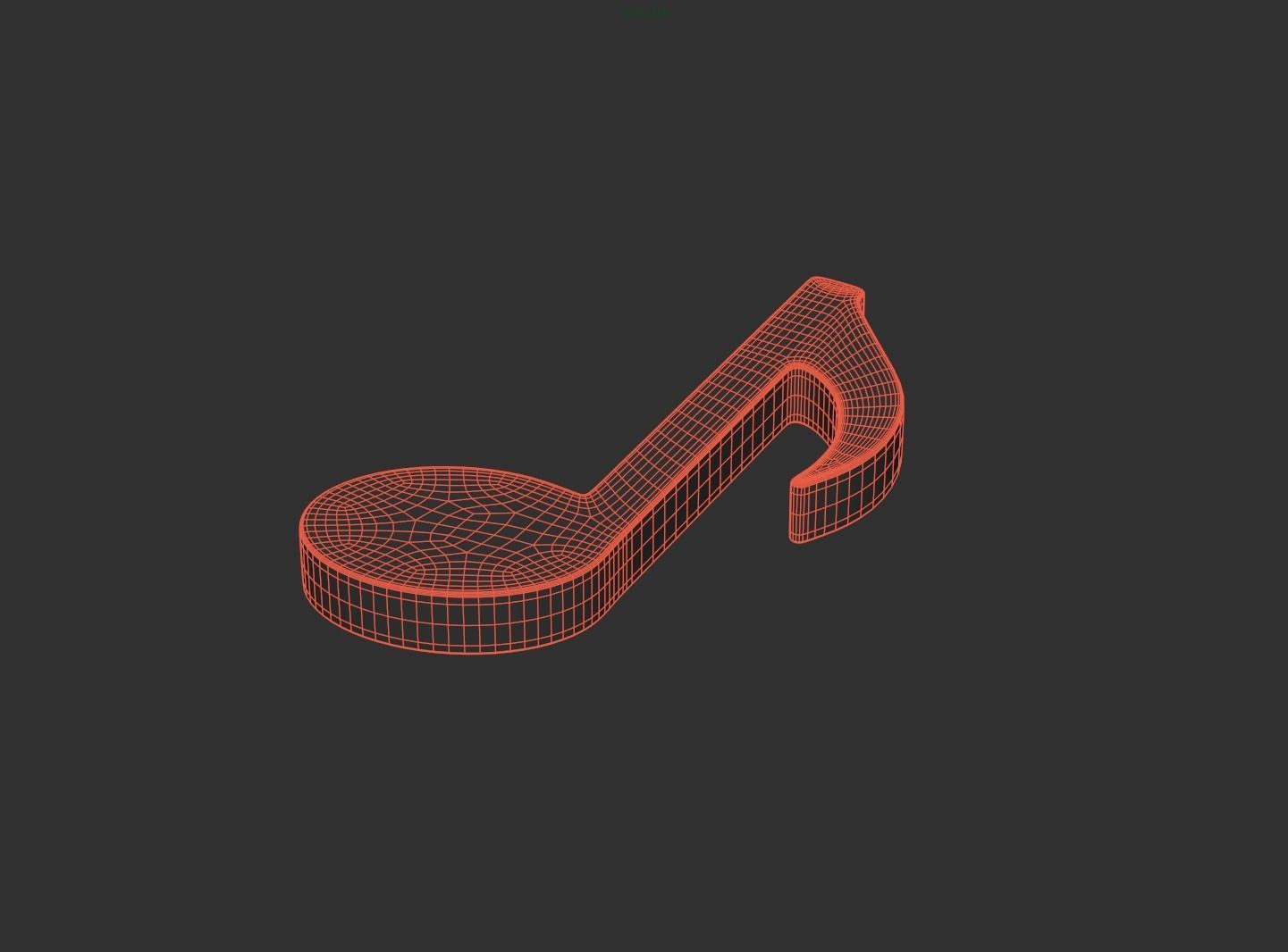 Web Icon Sound 3D model_2