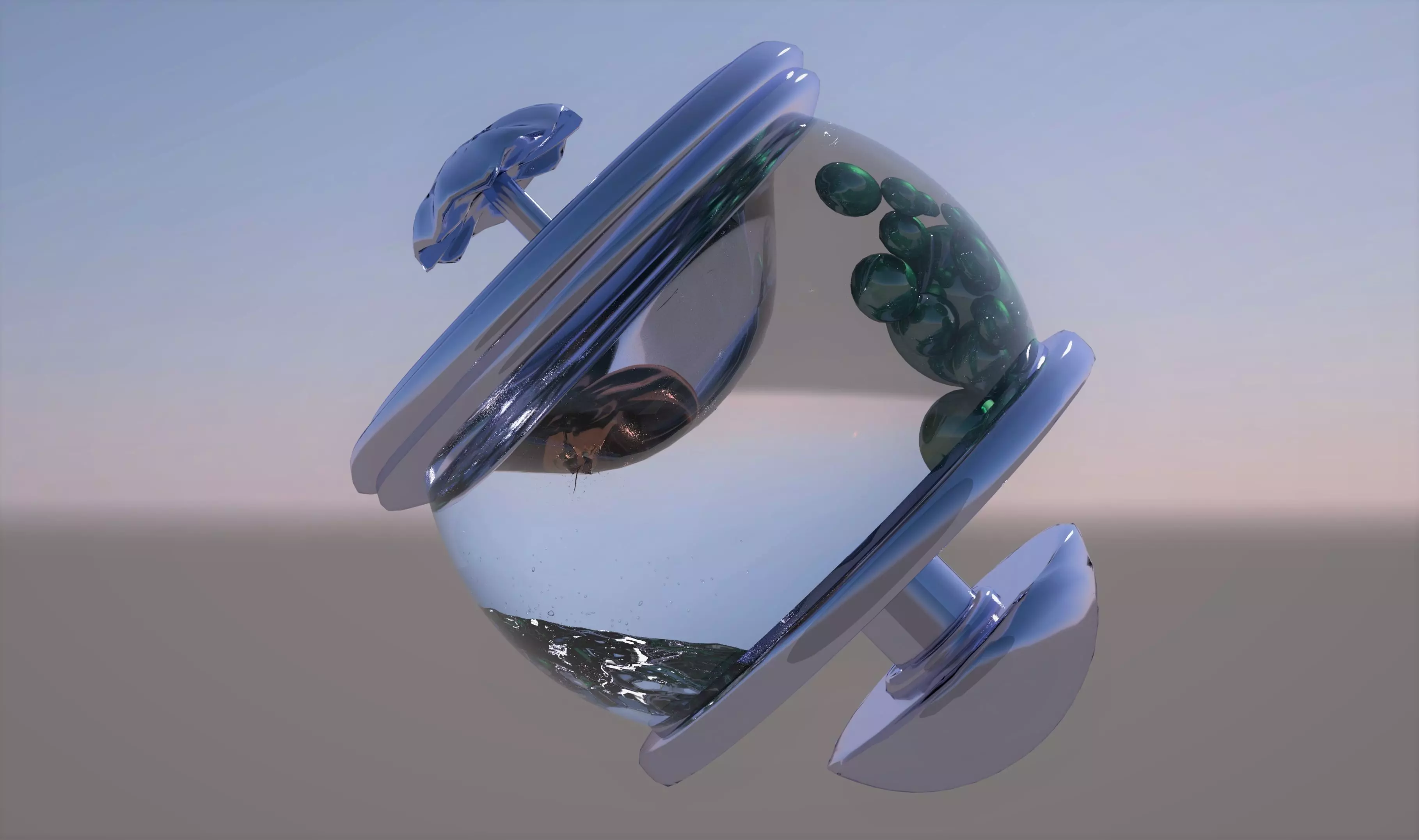 Rare Exotic Vessel 3D model_0