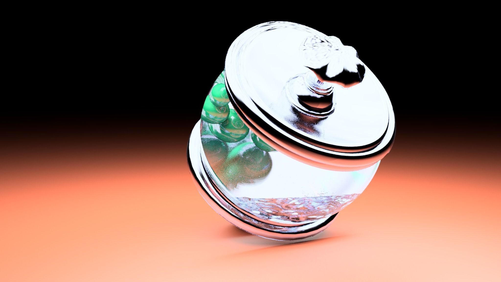 Rare Exotic Vessel 3D model_3