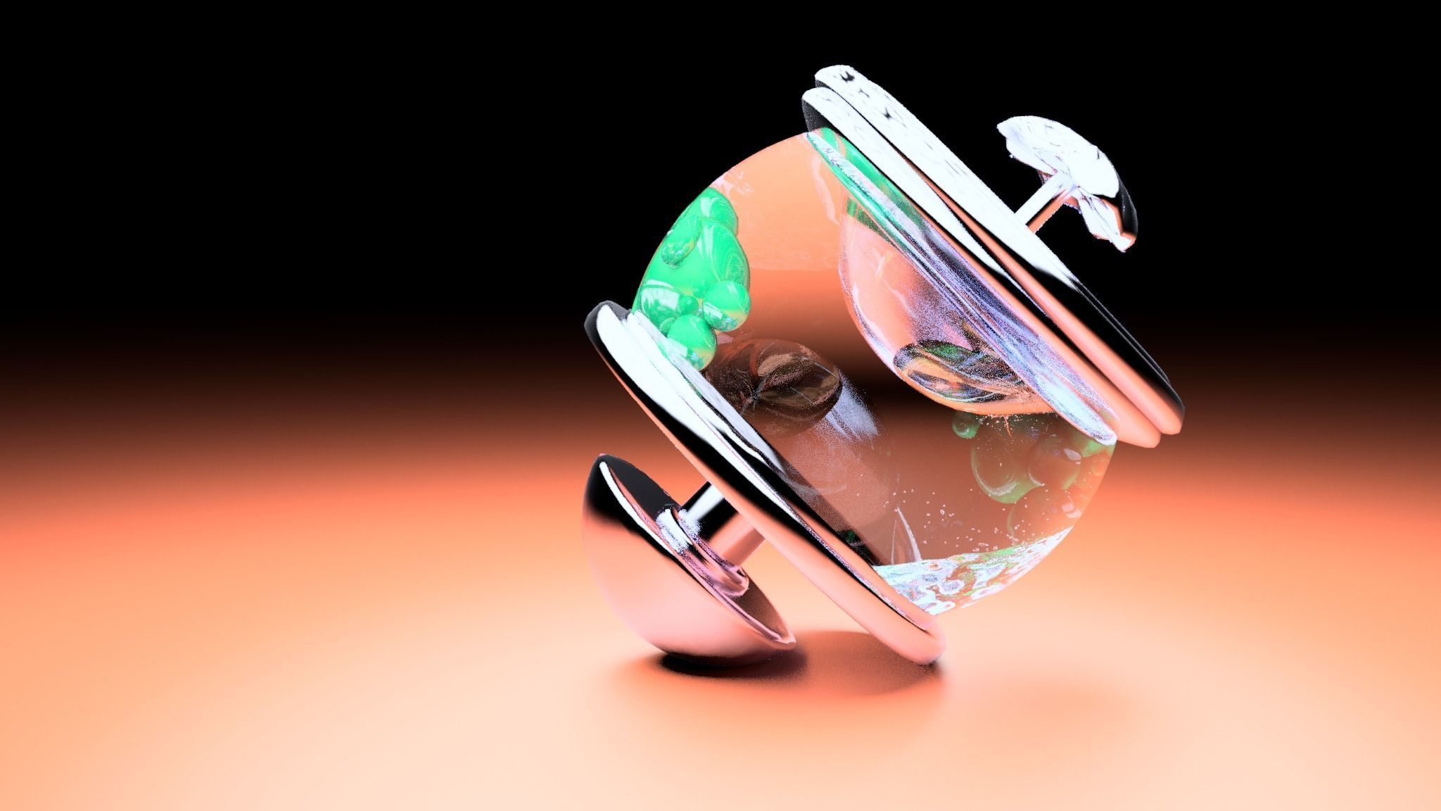 Rare Exotic Vessel 3D model_4