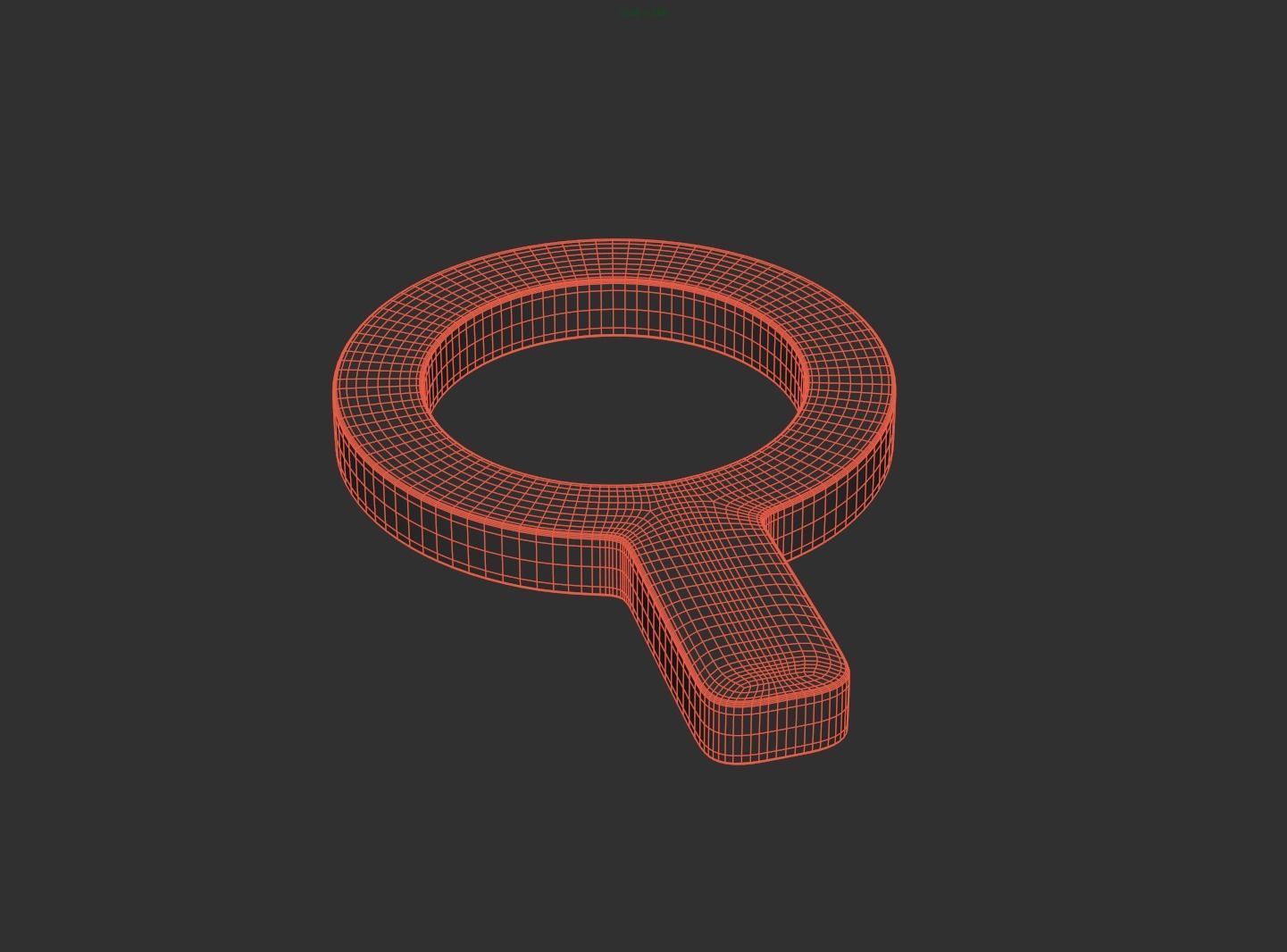 Web Icon Search 3D model_2