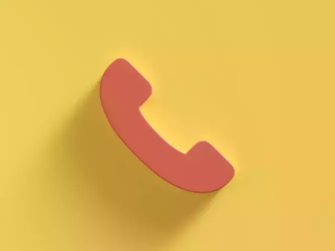 Web Icon Phone 3D model