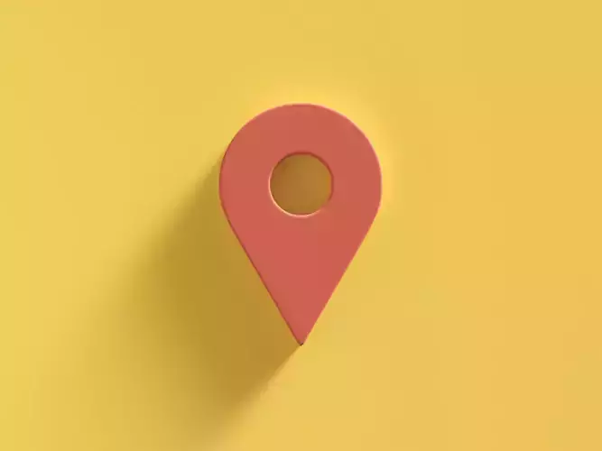Web Icon Pin 3D model