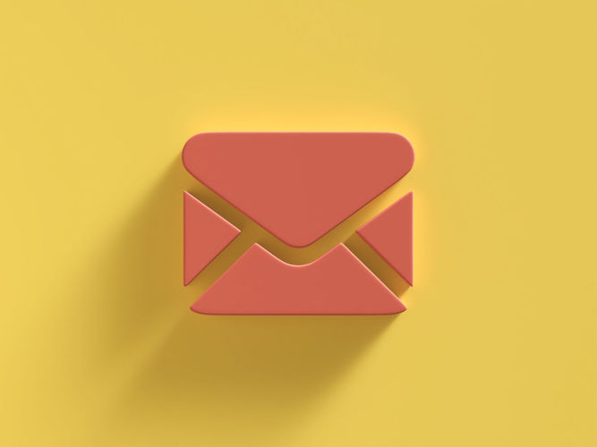 Web Icon Mail 3D model