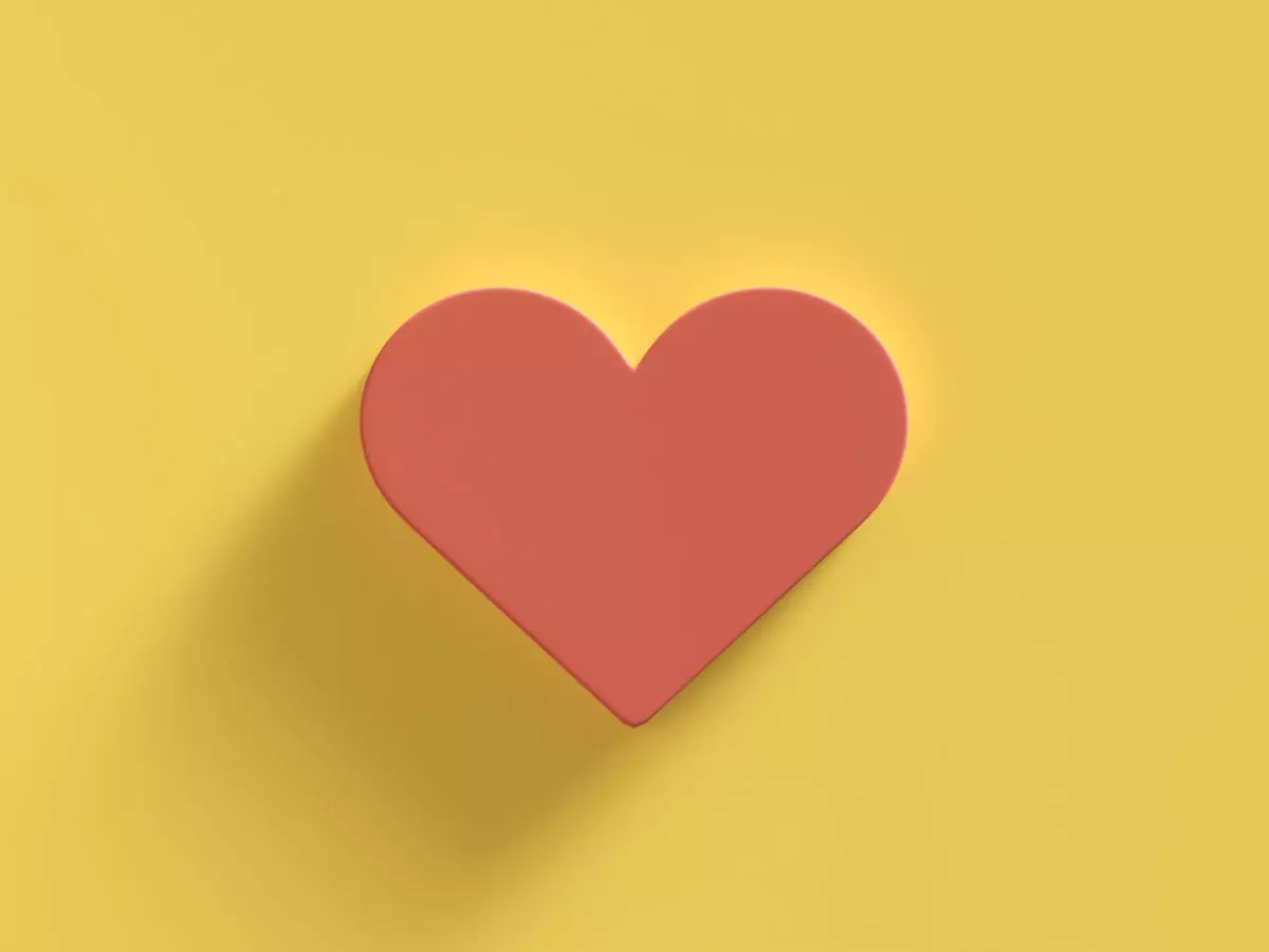 Web Icon Love 3D model_0