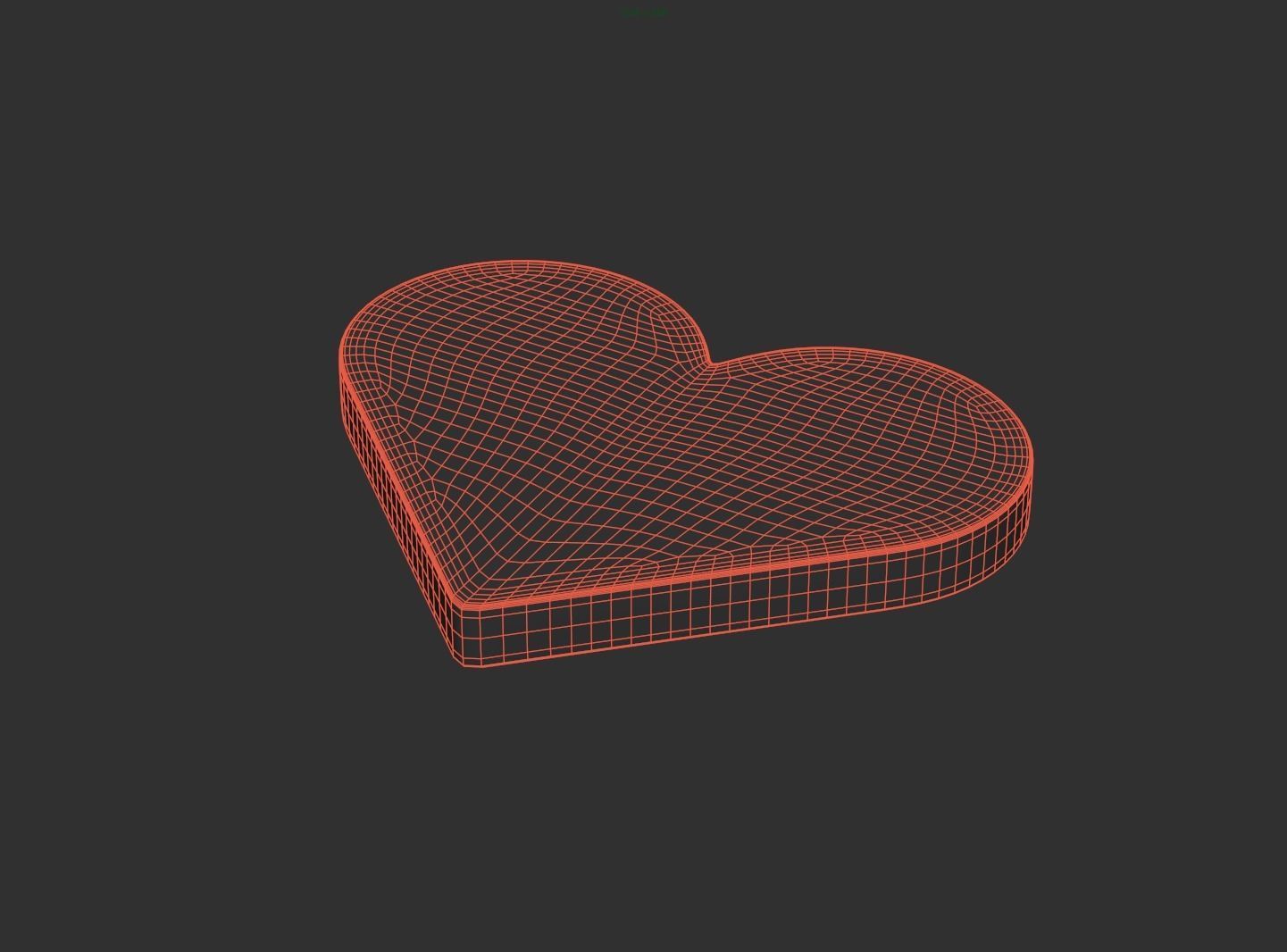 Web Icon Love 3D model_2