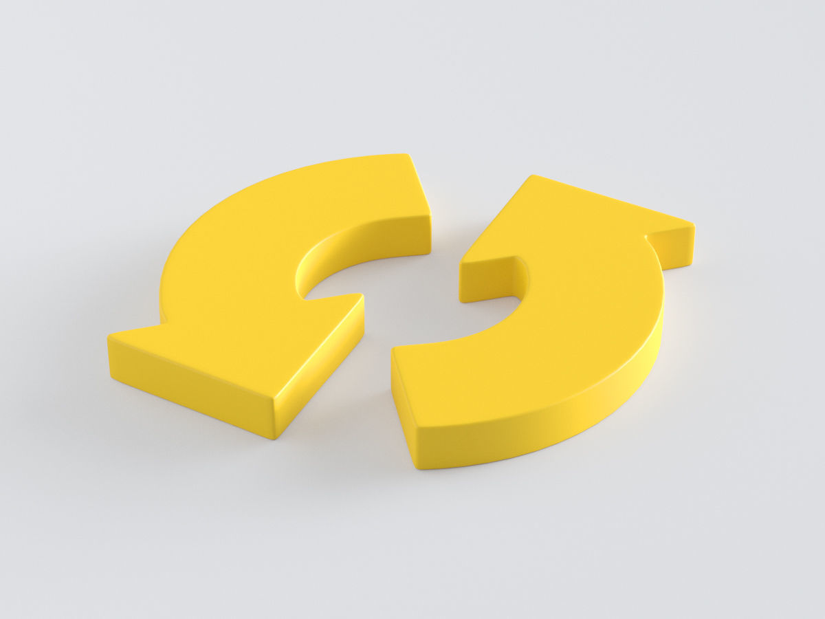 Arrow Bold Spin 3D model_1