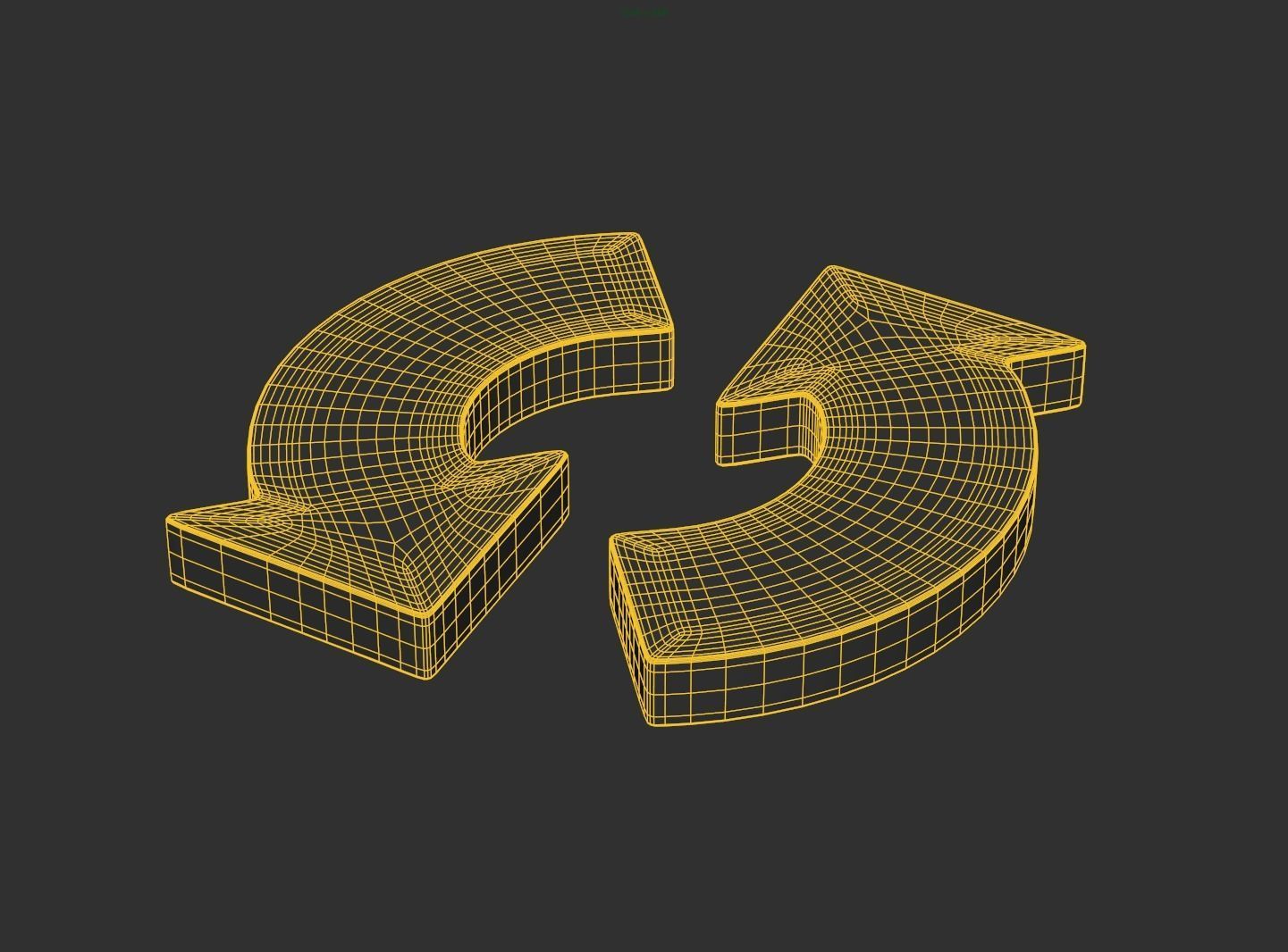 Arrow Bold Spin 3D model_2