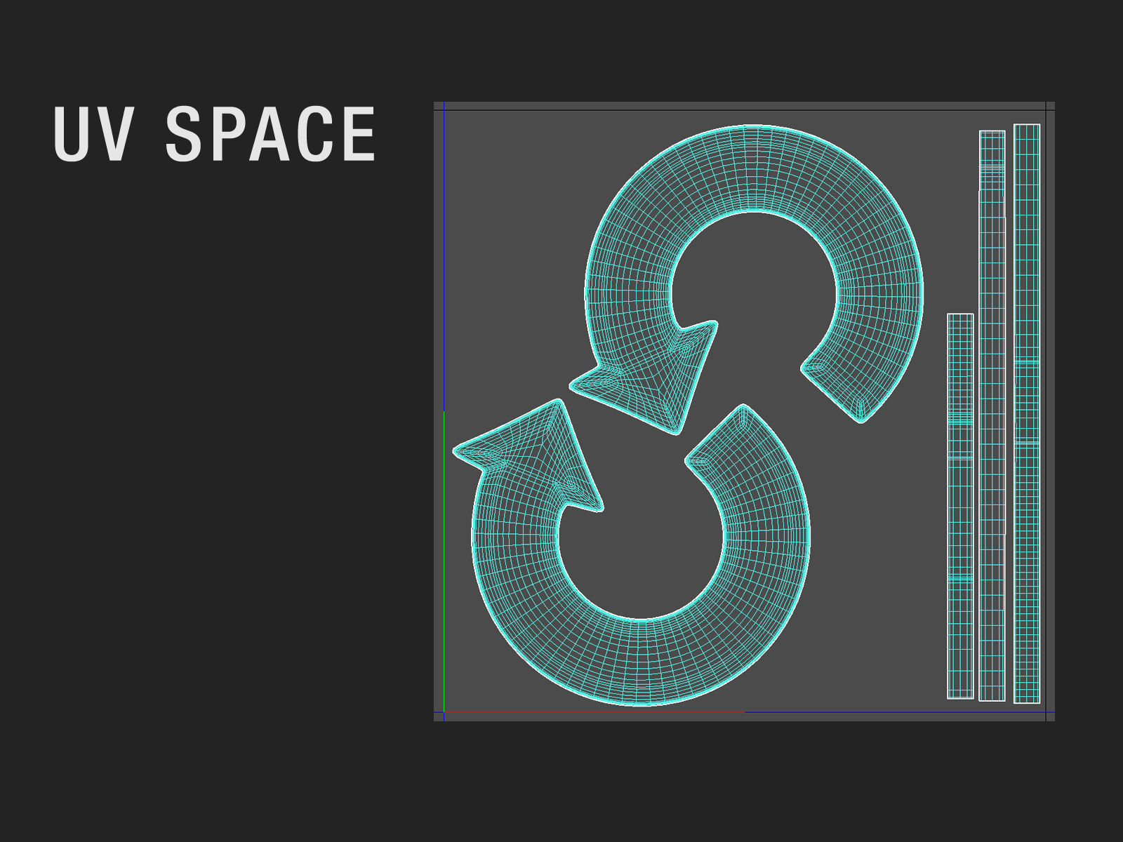 Arrow Bold Circle 3D model_4