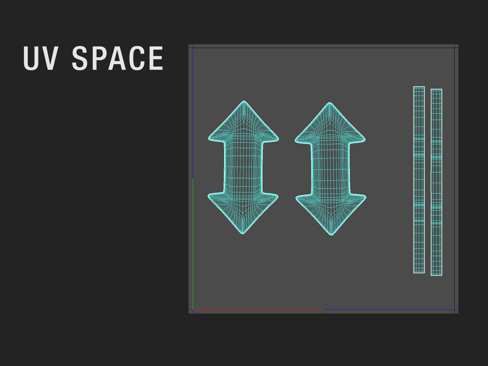 Arrow Bold Back and Forth 3D model_4