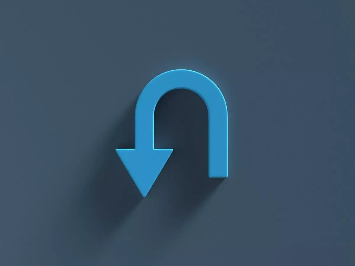 Arrow Standard Turn 3D model_0