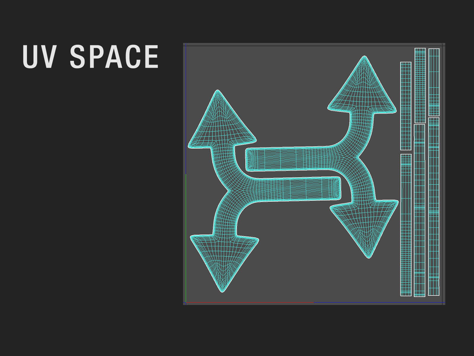 Arrow Standard Split 3D model_4