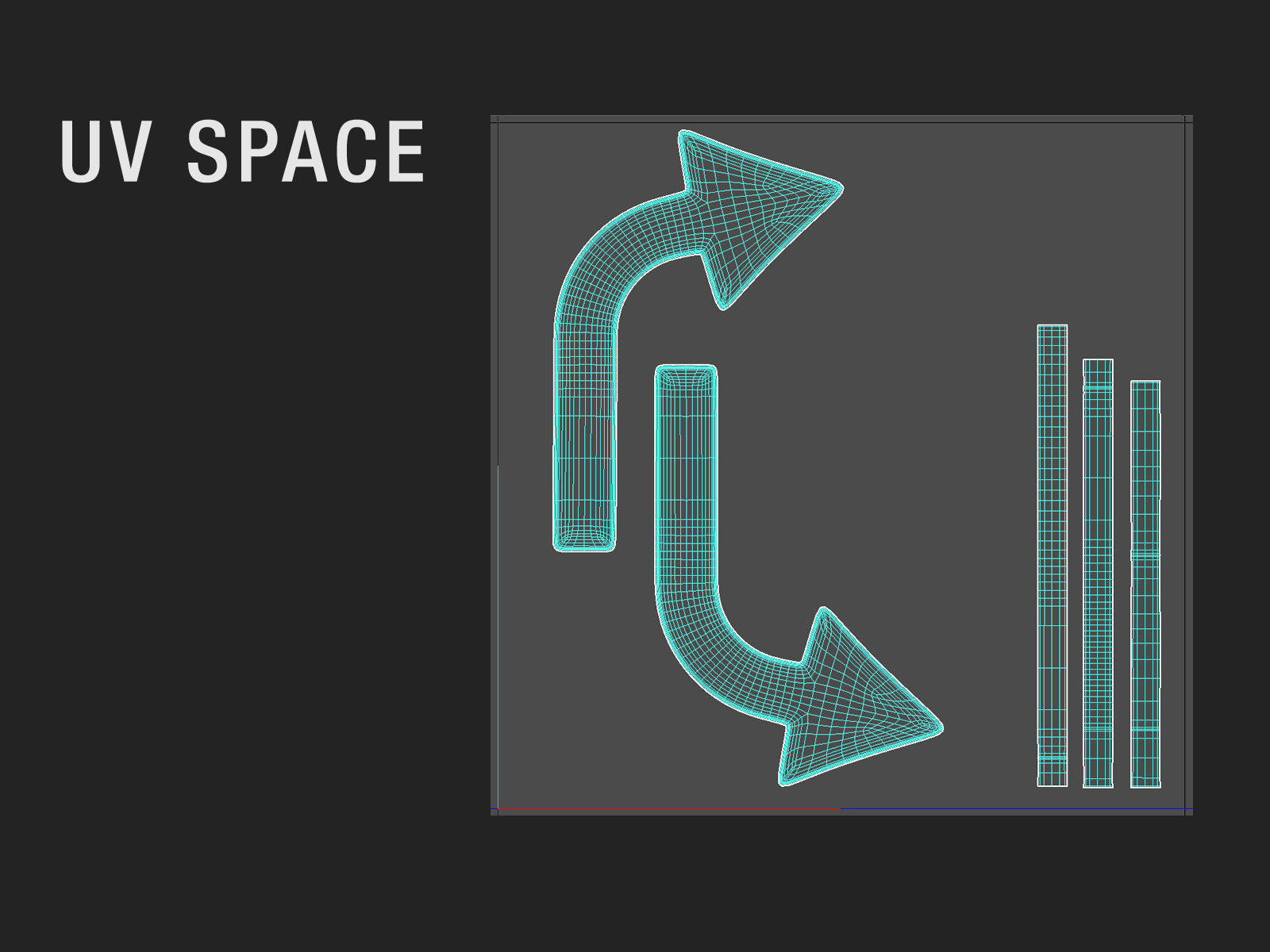 Arrow Standard Right 3D model_4