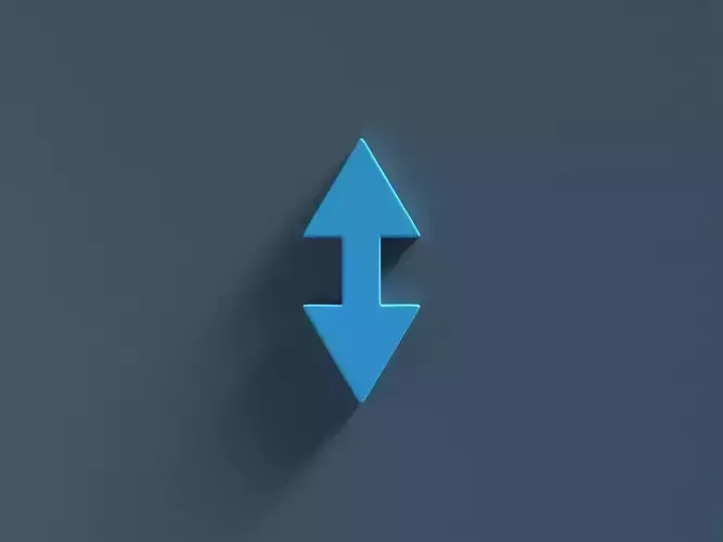 Arrow Standard Back and Forth  3D model
