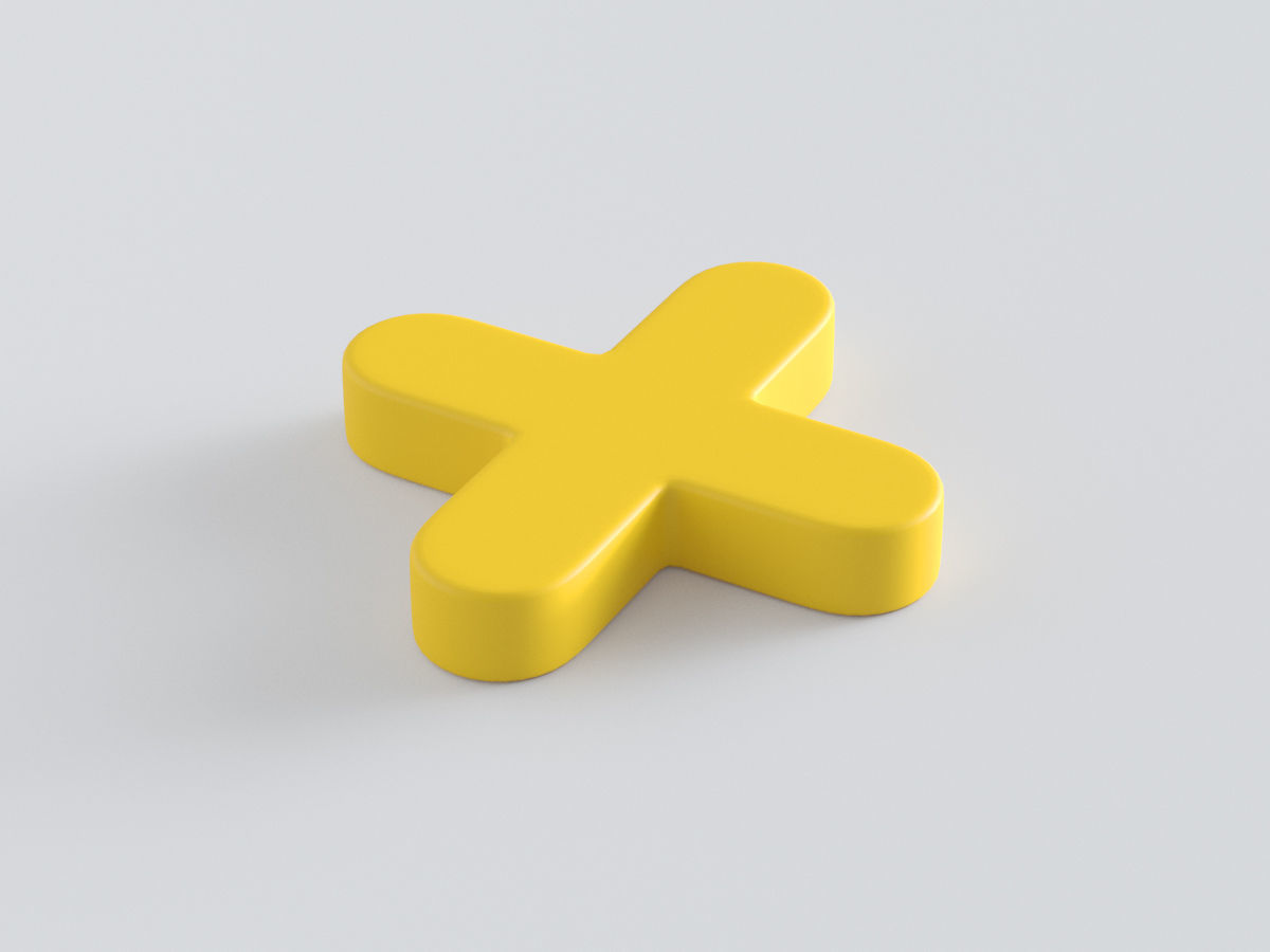 Icon Set Media Player  3D model_16