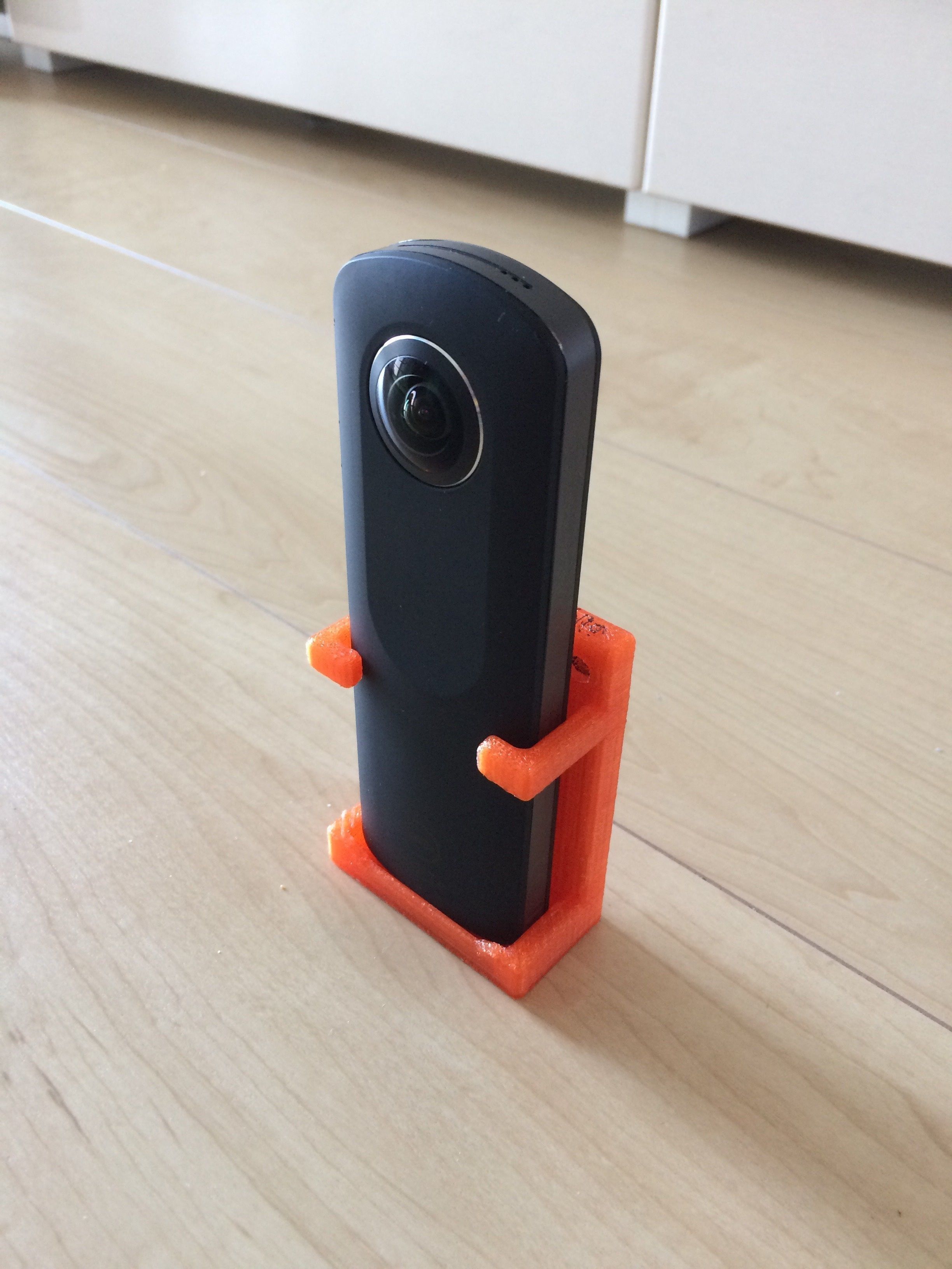 Hug-mon orange phone holder 3D print model_1